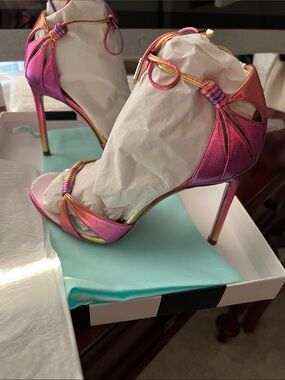 NIB Aquazzura Sole sandal. 35.5